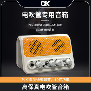 
DK electric hair tube special small speaker mini speaker portable instrument special Bluetooth audio outdoor guitar singing