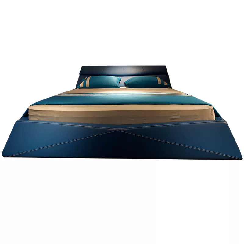 慕思兰博基尼系列皮艺软床主卧婚床双人床现代简约软包bcl1