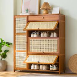 Yufei Shoe Rack for Home Use at the Entrance, Indoor Foyer, Bedroom Storage Cabinet, Simple Modern Dust-Proof Shoe Cabinet Storage