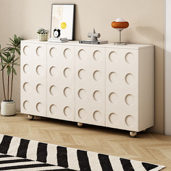 Aismai Solid Wood Shoe Cabinet for Home Entrance, Indoor Large-Capacity Shoe Rack, New Model Integrated Storage Cabinet