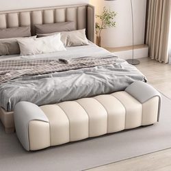 Zuoshi Light Luxury Bed End Stool Bedroom Dressing Room Storage Stool Bedside Stool Living Room Sofa Stool