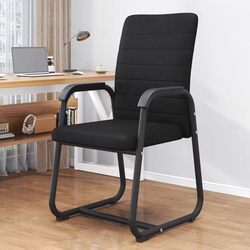 Qi Yu Office Chair Is Comfortable for Long Sitting, Computer Chair for Home Use, Bow-Shaped Conference Staff Chair, Mahjong Chair, Student Dormitory Chair with Backrest