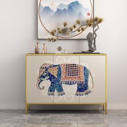 Eisen's Light Luxury, Simple and Modern Painted Shoe Cabinet, Entryway Cabinet, Storage Cabinet, Foyer Cabinet, Household Storage Cabinet with Large Capacity