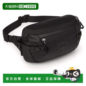 
OSPREY Men's Belt Bag 5106064RAVENBLACKBLACK CO Black Crossbody Bag Shoulder Bag