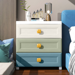 Thickened large drawer-type storage cabinet storage cabinet storage cabinet household multi-layer children's wardrobe storage box