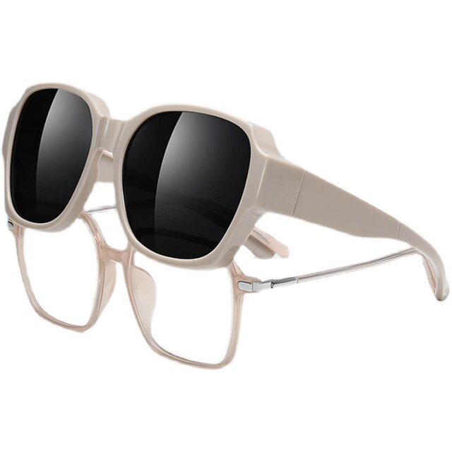 Unisex Retro Round Steampunk Sunglasses – UV400 Polarized, Gothic Style