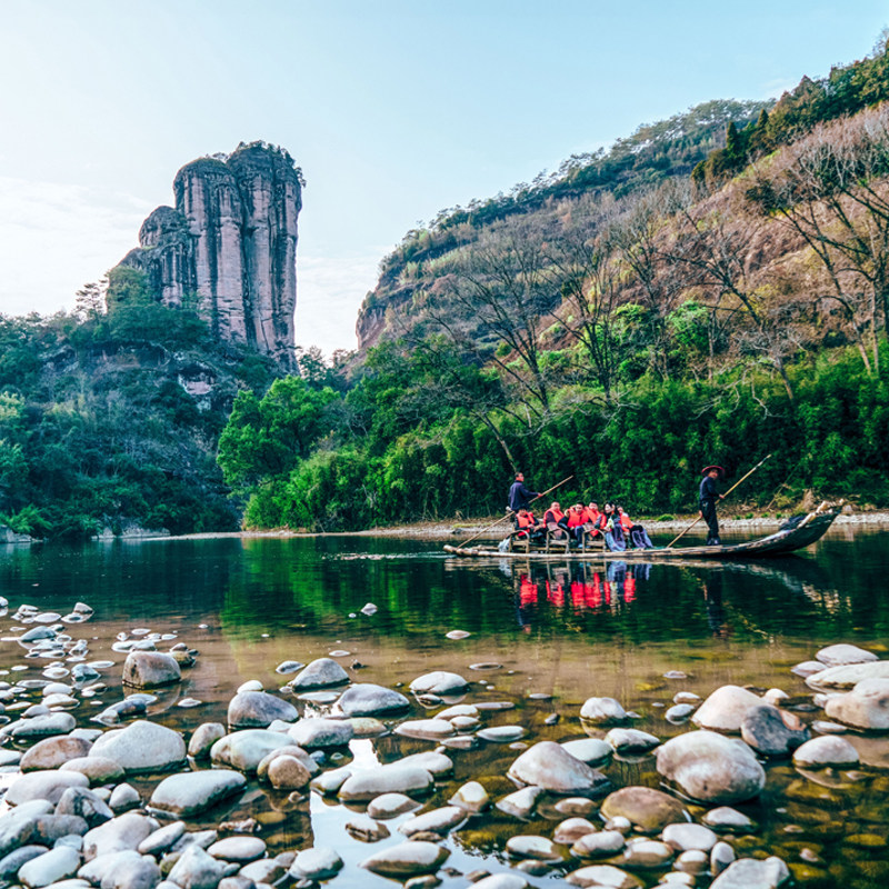 【高餐标+5钻酒店】武夷山纯玩3日2晚游 往返接送 轻松休闲游