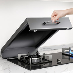 Gas Stove Cover, High-Temperature Resistant Cover for Gas Stove, Kitchen Induction Cooker Storage Rack, Pot Countertop Organizer Shield