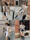 Chen Mifan retro loose long-sleeved suit jacket for women autumn and winter new design lapel slim suit coat