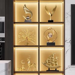 Light Luxury High-End Wine Cabinet Decorations, Living Room Tv Cabinet, High-End and Elegant Sideboard, Home Decor with a Sense of Sophistication