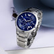 Armani Amani Watch Men's Multi -Functional European and American Business Leisure Mentis Watch Three Eye Steel Tibetan Table AR2448