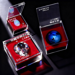 Delta Force: Heart of Africa - Ocean Tears Crystal Model Ornament, Game Peripheral Collectible Gift