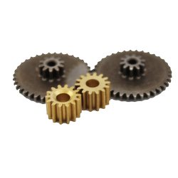 Metal pinion spindle iron copper gear toy accessories