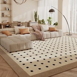 Light Luxury Living Room Carpet, Large Area, Coffee Table Blanket, Home Sofa Floor Mat, Bedroom Full Floor Mat, Non-Slip Blanket