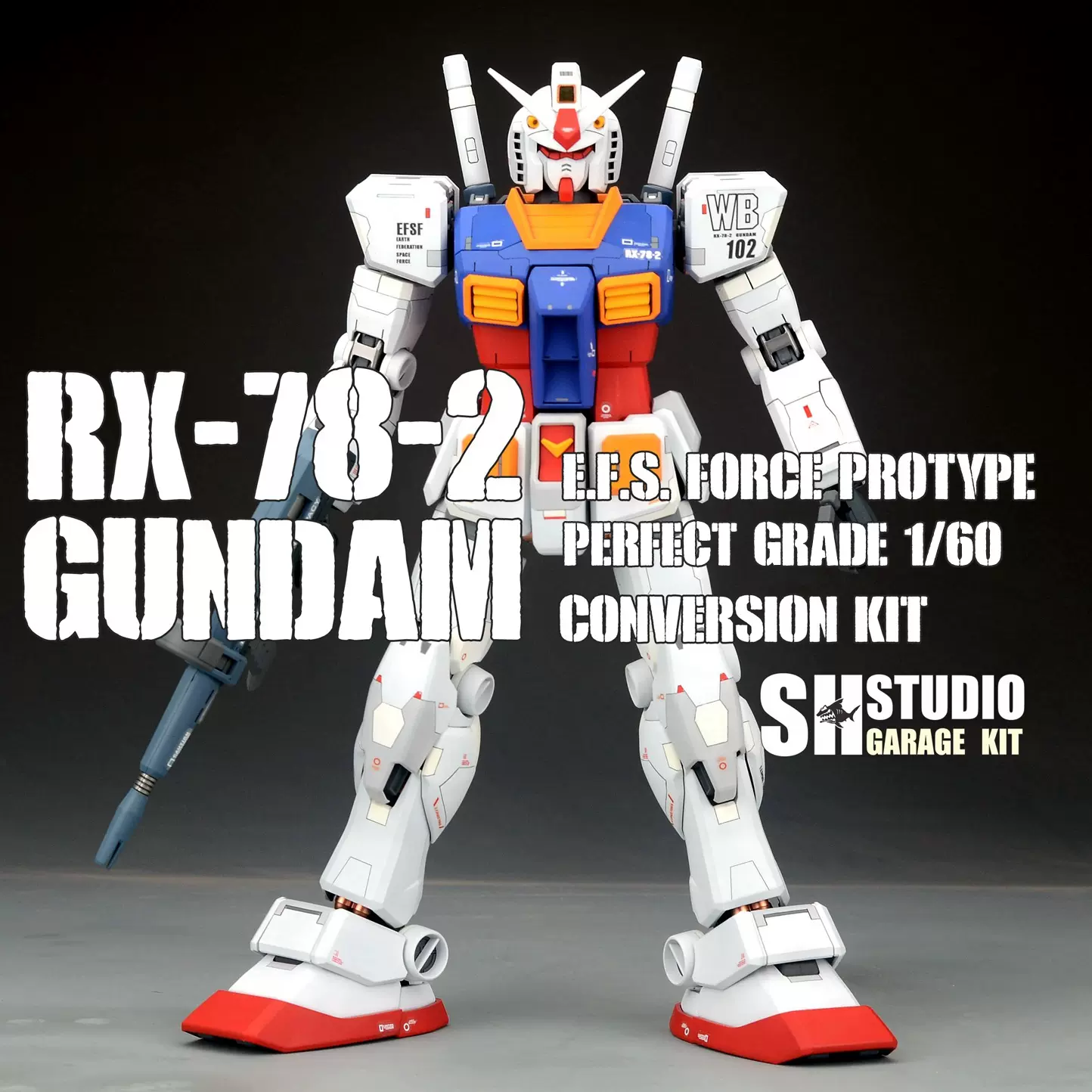 SH PG 1/60 RX-78-2 EVO 元祖78 細節版樹脂GK 改件-Taobao