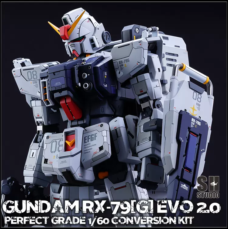 SH STUDIO GMD PG 1/60 RX-79G 陸戰 高達 2.0 樹脂改件 GK-Taobao