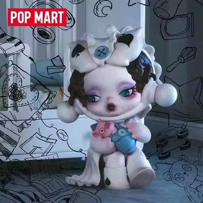 POPMART泡泡玛特SKULLPANDA平日奇境系列盲盒SP10潮玩暗黑风手办-Taobao