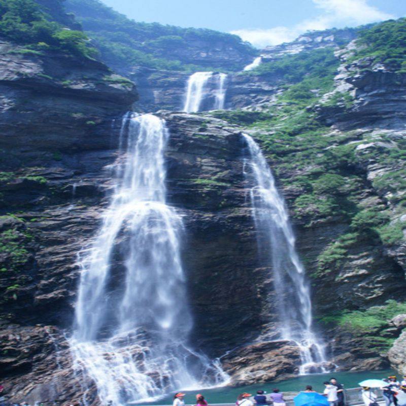 纯玩--安徽黄山迎客松江西婺源篁岭庐山含鄱口三叠泉6天5晚跟团游