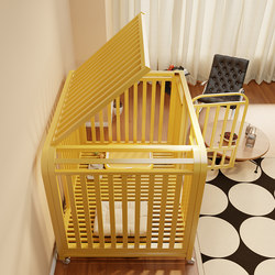 Extra-Large Household Dog Cage for Large, Medium, and Small Dogs, Indoor Separation Dog House with Toilet, Dog Playpen, Pet-Specific Cage