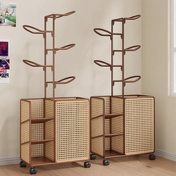 Basketball Storage Rack Home Living Room Badminton Racket Volleyball Storage Basket Multi-Functional Football Yoga Mat Storage Rack