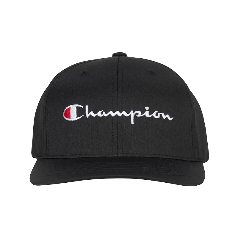 Champion冠军男女新款街头时尚平沿鸭舌帽经典刺绣Logo棒球帽子-Taobao