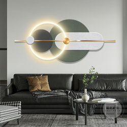Modern Light Luxury Living Room Decorative Painting, High-End Creative Atmosphere Lamp, Bedside Painting, Italian Minimalist Sofa Background Wall Hanging Painting