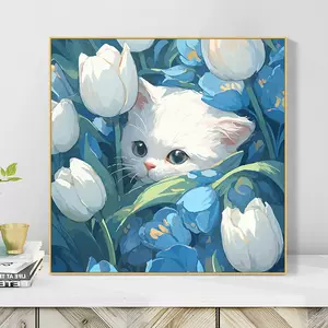填色油彩画可爱猫- Top 100件填色油彩画可爱猫- 2024年4月更新- Taobao