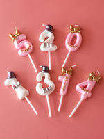 Birthday Cake Digital Candle - Mini Creative Props Hat - Children's Decorative Ornaments