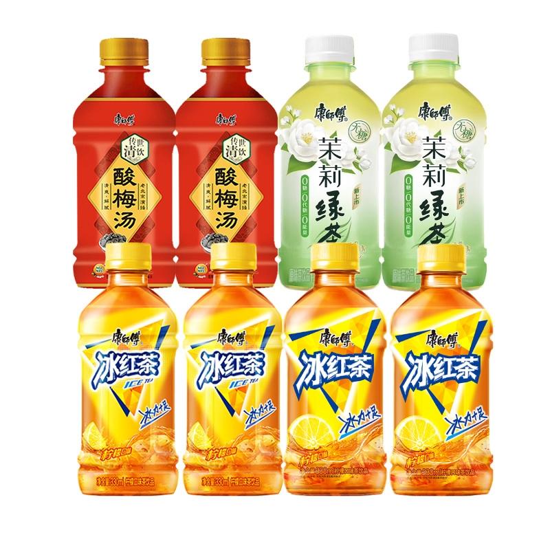 9.9亓神圿  康师傅 乌龙/绿茶/等350ml*8瓶   叠加标题领奍处14.9-5奍