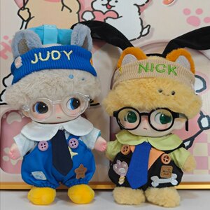 
Tart leather Tappy Zootopia suit DIMOO doll Disney series wearable cute baby clothes suit