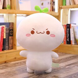 Long-Haired Plush Pillow for Girls, Cute Sleeping Doll, Large Soft Stuffed Toy for Bed, Comforting Stuffed Animal