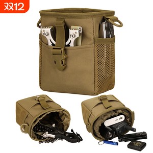 
Slingshot bag special outdoor tactics marble mud ball portable waist bag molle steel ball sports EDC fishing ferry storage bag