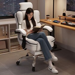 Ergonomic Gaming Chair with Lumbar Support, Comfortable for Long Sitting, Suitable for Home Use, Reclining Office Chair for Men and Women, Executive Chair
