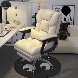 Computer Chair for Home Use, Comfortable for Long Sitting, Office Chair, Dormitory Lazy Chair, Reclining Chair, Gaming Sofa, Swivel Chair