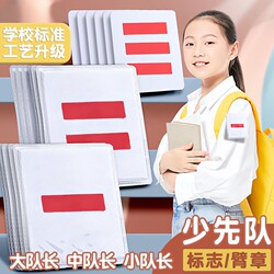 Young Pioneers Emblem, Second-In-Command Team Emblem, Arm Badge, Small Team Leader Emblem, Third-In-Command Emblem, School Class Leader Badge, Armband, Badge, Sleeve Patch