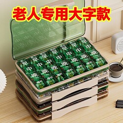 Portable Medicine Box for Seniors, Divided into Seven Days a Week, with Three Meals a Day Reminder for Taking Medication, Morning, Noon, and Evening