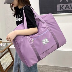 Quilt Storage Bag, Large-Capacity Moving Bag, Student Clothing Luggage Travel Bag, Travel Bag for Short Trips