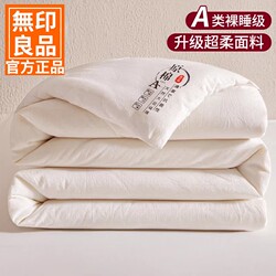 Muji Soybean Fiber Quilt, Suitable for All Seasons, Thickened for Winter Warmth, Single Cotton Quilt