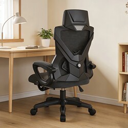 Ergonomic Chair, Waist-Protecting Computer Chair, Home Comfortable Chair for Long Sitting, Reclining Office Chair, Student Dormitory Gaming Chair, E-Sports Chair