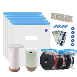 3D Printing Consumables Vacuum Sealed Bag Drying Box Pla Petgtpuabs Air Extraction Compression Storage Moisture-Proof and Dust-Proof