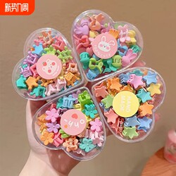 Children's Mini Hair Clips for Girls, Cute Baby Side Bangs Clips, Little Girl Hairpins with Floral Design