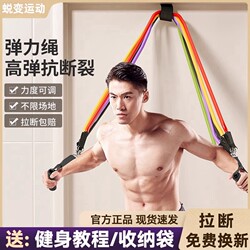 Resistance Bands for Fitness, Men's Elastic Bands for Strength Training, Resistance Bands for Chest Muscle Exercises, Home Use Equipment