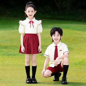 
New Children's Day Performance Costumes Kindergarten Graduation Photos Primary and Secondary School Student Class Uniforms Recitation Chorus Performance Costumes Dance Costumes