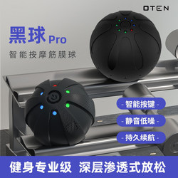 Oudan Electric Fascia Ball Black Ball Pro Mini Vibrating Fascia Ball Plantar Fascia Muscle Relaxation Massager