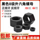 
Black grade 8 and grade 10 fine thread hexagonal nut M8M10M16M18M24M27M30M33*1x1.25x1.5x2