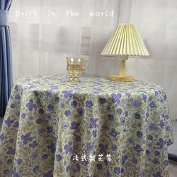 Korean ins same style tablecloth picnic cloth gentle girly color posing background cloth table decoration cloth customization