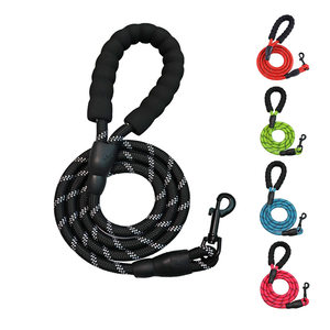 Pet nylon reflective traction, dog walking dog chain cat round rope dog traction rope p chain pet supplies