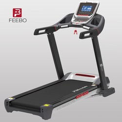 Feebo Treadmill Is a Foldable Shock-Absorbing Climbing Machine for Home Use, a Professional Fitness Equipment for Walking