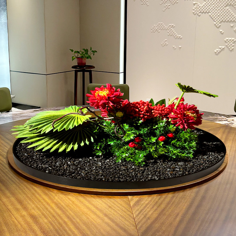 造花 屋内 ダイニングテーブル フラワーアレンジメント リビング