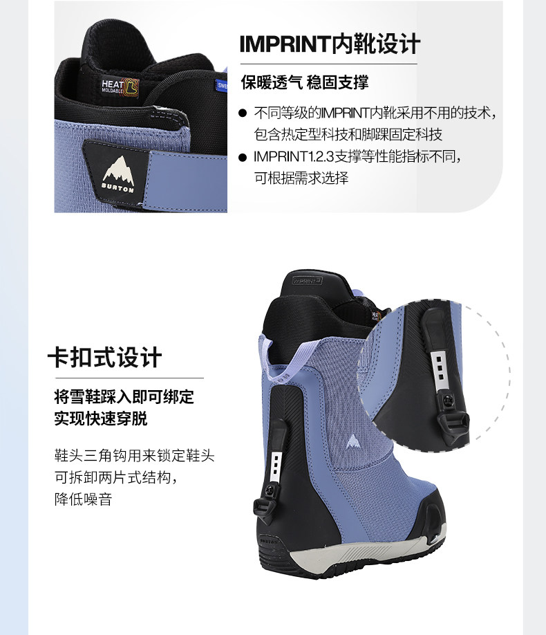 Men's Burton Swath Step On® Sweetspot Men's Burton Swath Step On® Snowboard Boots | Burton.com Winter